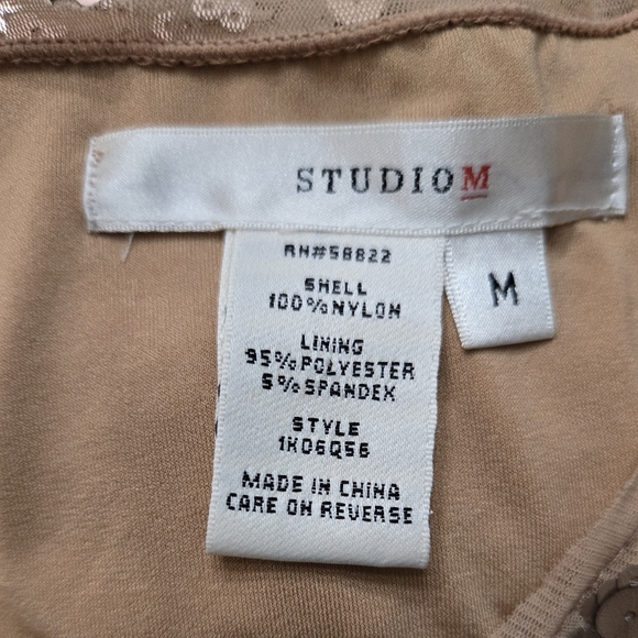 EUC- GOLD SEQUINED RACERBACK DRESS- STUDIO M - Picture 15 of 16